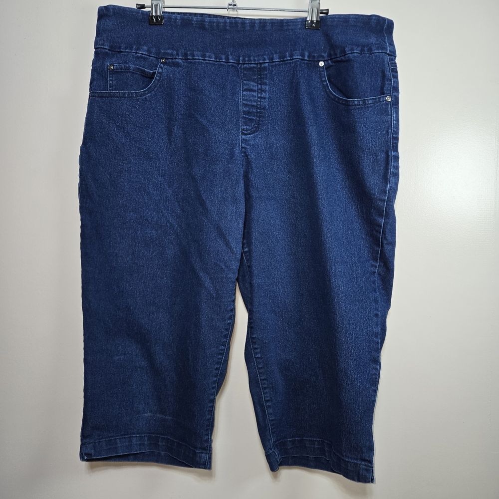 Time and Tru Blue Denim Capris